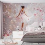 Papier peint – Danse Cerisier