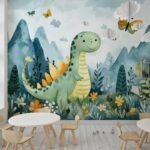 Papier peint – Explorations Dino
