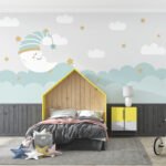 Papier peint – Lune Endormie
