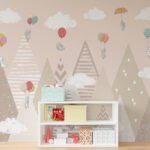 Papier peint – Aventure en Ballons