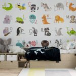 Papier peint – Alphabet