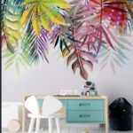 Papier peint – Feuillage Tropique