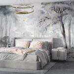 Papier peint – Aquarelle Scandinave