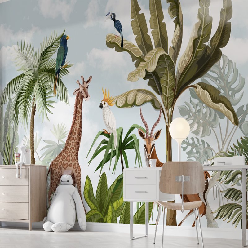 1OTFPGYzcf87voYhA1UHxAuoAgBUteOWnw2000Little-Jungle.jpg Papier peint – Little Jungle – Image 1