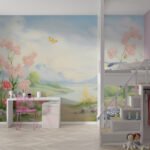 Papier peint – serene floral