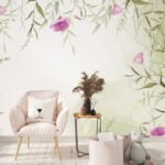 Papier peint – Fleurs Sauvages Magnifiques