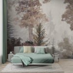 Papier peint – Fresque Arborée