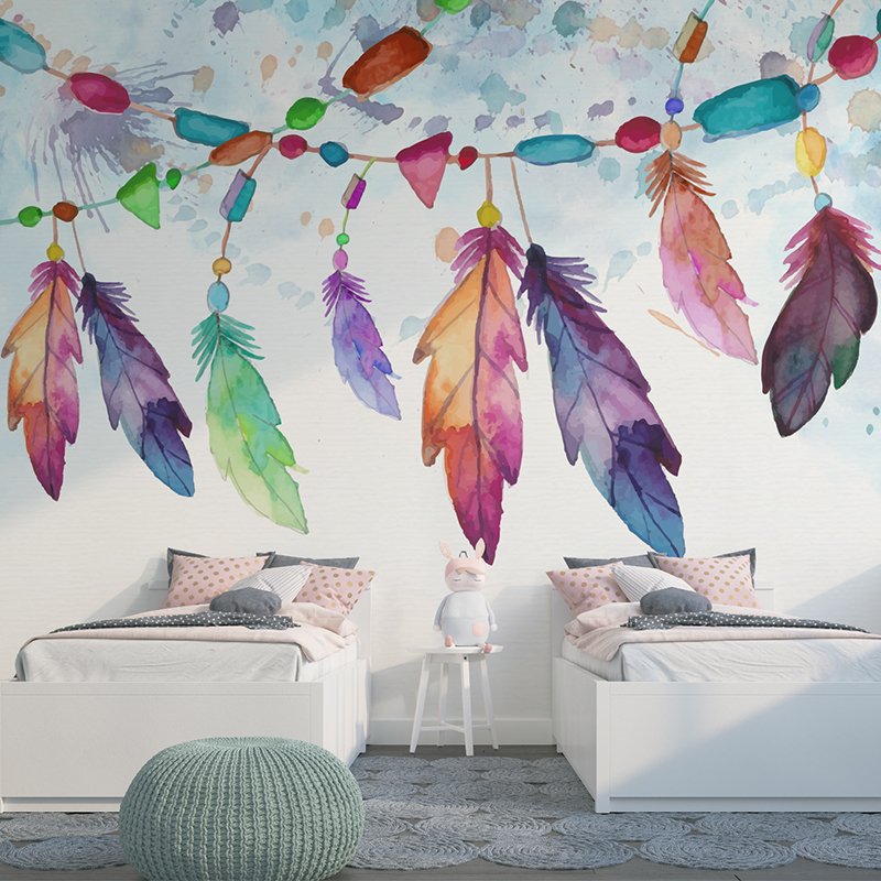 1pSeXDis8aPIGvmYNQ09Y2BWPxEZfRquBw2000plumes-aquarelle.jpg Papier peint – plumes aquarelle – Image 1