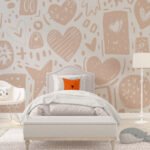 Papier peint – doodle hearts