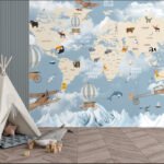 Papier peint – Voyage Autour du Monde2