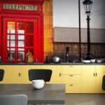 Papier peint – Cabine téléphonique rouge à Londres