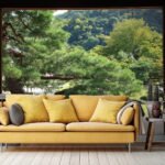 Papier peint – Jardin japonais verdoyant
